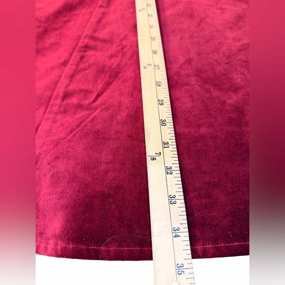 Modcloth ModCloth Cupcake Consultant Velvet Red - Picture 8 of 10